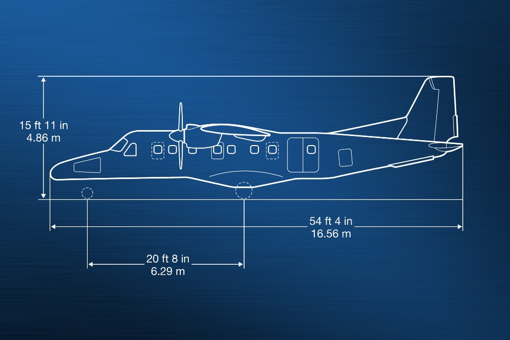 Side View with Dimensions