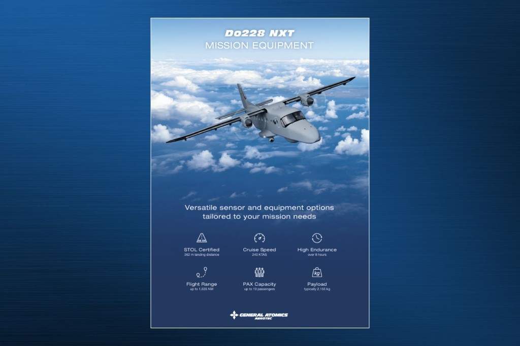 Do228 NXT Mission Equipment cover